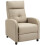 Homcom Sillón Relax Reclinable Beige 65 x 87 x 98 cm 1
