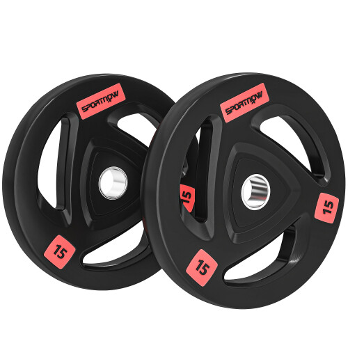 Discos de Pesa Negro 40 x 40 x 5 cm
