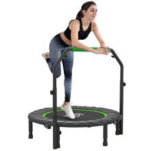 Trampolín de Fitness Bicolor 102 x 102 x 123 cm