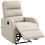 Homcom Sillón Relax Reclinable Beige 65 x 89 x 100 cm 1