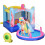 Outsunny Castillo Inflable Infantil Multicolor 360 x 175 x 180 cm 1