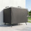 Outsunny Funda para Columpio Negro 215 x 155 x 150 cm 3