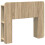 VidaXL vidaXL Headboard Cabinet with Storage Sonoma Oak Engineered Wood 5