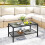 Outsunny Mesa de Jardín Negro 92 x 50 x 45 cm 2