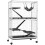 PawHut Jaula para Roedore Blanco 80 x 52 x 128 cm 1