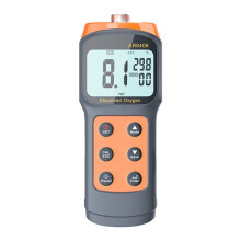 Sensor Aquaculture Dissolved Oxygen Meter, Portable Water Quality Tester, Oxygen Content Detector for Tanks, Lakes