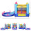 Outsunny Castillo Inflable Infantil Multicolor 360 x 175 x 180 cm 3