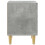 VidaXL vidaXL Bedside Table Concrete Grey 43 x 34.5 x 48 cm Engineered Wood 5