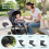 Carrito para Bebé Gris 80 x 46 x 106 cm 4