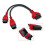 For  Programming Cable 12+8 Connector for Autel DS808 Maxisys 906 908 PRO ELITE  12+8 Adapter 2
