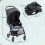 Carrito para Bebé Gris 80 x 46 x 106 cm 3