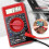 DT830B  Digital Multimeter with LCD Overload Protection Voltage Amperage Test Probe  AC Red 4