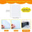 Printable Shrink Dink Sheets,Semi-Transparent Shrinky Films Papers for Inkjet Printer,Printable Shrinky Plastic 8sheets 10