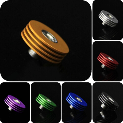 (Red)Electronic Nebulizer Cooling Base Aluminum 22mm Heat Sink Adapter Multicolor 1