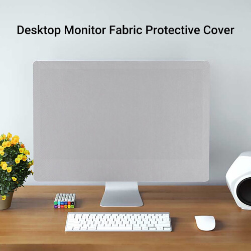 Capa protetora de tecido resistente à água e ao desgaste, antirriscos, para monitor de mesa SUSUchens, compatível com iMac de 21 e 27 polegadas.