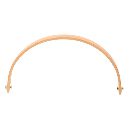 Cubitera con mango de madera, agarre reemplazable, práctica y resistente al desgaste.
