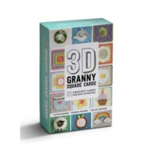 3D Granny Squares Cards 52 crochet cards for popup motifs by Sharna Mo