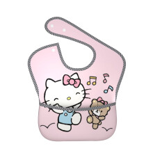 Hello Kitty Haklapp Söt Tecknad Baby Vattentät Haklapp För Spädbarn Småbarn Pojkar Flickor-Style1