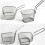 Giyblacko Kitchen Supplies Ατσάλινο δίχτυ ηλεκτρολυτικής επιμετάλλωσης από ανοξείδωτο 4
