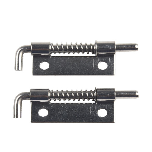 2 pezzi Chiusure a molla SecurityBolt con tono per cerniere di ante e armadietti 1
