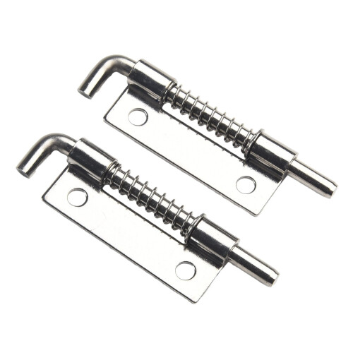 2 pezzi Chiusure a molla SecurityBolt con tono per cerniere di ante e armadietti 2