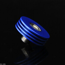(Blue)Nébuliseur Électronique Base Refroidissement Aluminium 22mm Dissipateur Chaleur Adaptateur Multicolore