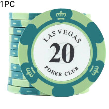 (StyleE)Fichas de póker Mahjong Texas Holdem fichas casino sala de cartas ficha especial