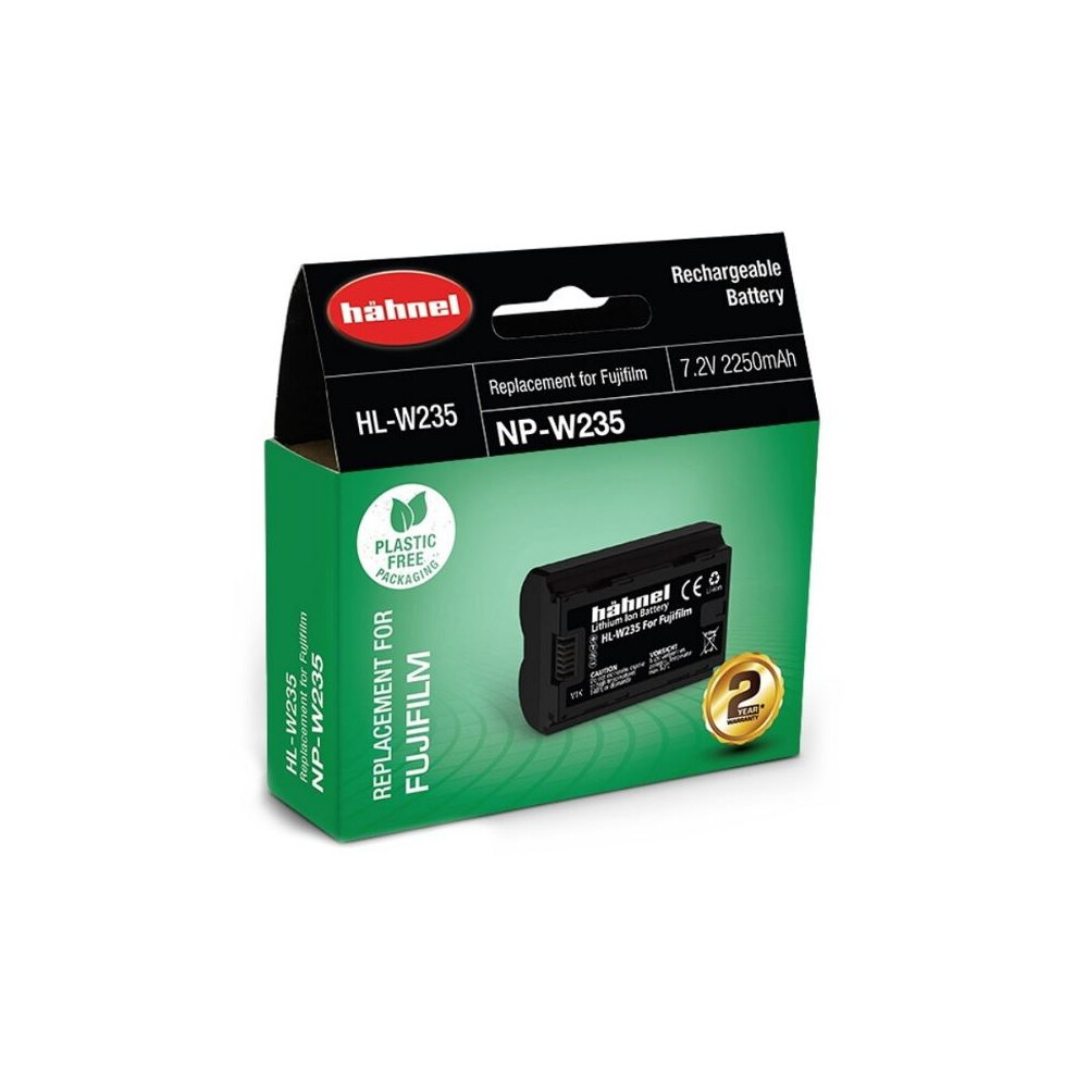 Hahnel Digital Still Np-W235 2250Mah 7.2V Battery For Fujifilm Hl-W235 X-T4 5099113702067