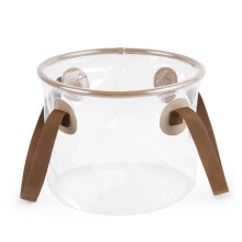 Portable Bucket with Handle Foldable Multifunctional Water Container Sink, Camping, Hiking, Car Washing