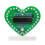 DIY Kit Electronic Multi-Function Heart-Shaped LED Clock Digital Tube Display PCB Soldering Practice Kit 4