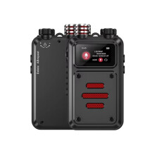Enregistreur Vocal Numérique Professionnel de 32 Go avec Activation Intelligente par la Voix, Dictaphone, Réduction de Bruit, 3072kbps Lecteur