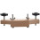 Solid Maple Guitar Bridge Install Clamp Luthier Tools with Acoustic Guitar Replacement Set 8