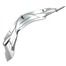 Tampa Lateral Cromada da Base Do Cilindro para Motocicleta, Acessório Decorativo para Touring Electra Glide Road King 2007-2016