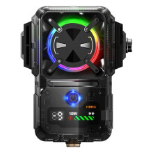 MEMO DL23 Semiconductor Telefonkylare Kraftfull Kylning 2000mAh Temperaturkontroll Digital Display Dubbel Livestreaming