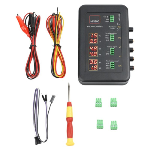 MN300 Multi Channel Automotive Sensor Simulator for Testing Throttle Position Oxygen and Oil Pressure Sensor Effectively