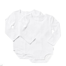 (2) Bonds 2 Pack Baby Infant Wonderbodies Long Sleeve Bodysuit Wondersuit 0000-2 BY4RA
