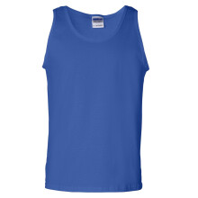 (Royal Blue, 2XL) Blank Plain Basic Tank Top Singlet T Shirt Small Big Men's Cotton Premium Quality