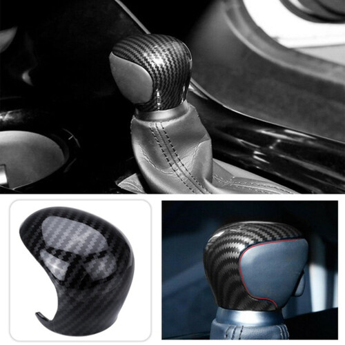1 Pcs Shift Knobs Shift Lever Gear Shift Decorate Cover Trim & 2 Pcs Car Styling Interior Stickers Steering Wheel Trim 1
