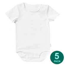 (1) Bonds 5 Packs Baby Infant Wonderbodies Short Sleeve Bodysuit Wondersuit 0000-2 BY4TA