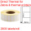(1) Direct thermal labels rolls 56x25mm 2000/roll shipping tags for Zebra & thermal printer 3