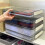 Clear Acrylic Desktop File Organizer - A4 Paper Storage Box for Documents, Exam Papers, and Cards 4