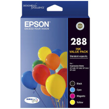 GENUINE Epson 288 4 Colour ink Cartridge XP-240 XP-340 XP-344 XP-440 T305692