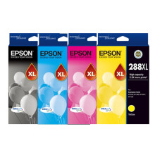 GENUINE Epson 288XL 4 Color Ink Value Pack Cartridge XP-240 XP-340 XP-344 XP-440