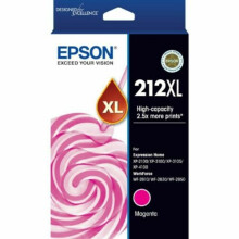 GENUINE Original Epson 212XL Magenta High Yield Ink Cartridge Toner C13T02X392