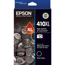 GENUINE Original Epson 410XL Photo Black Ink Cartridge XP-530 XP-630 T340192