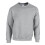 (White, S) Heavy Blend Blank Plain Basic Sweat Sweater Jumper Sweatshirt Fleece 14