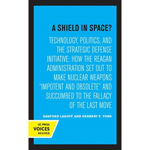 Shield in Space by Herbert F. York Hardcover Book
