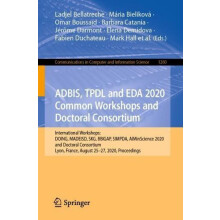 ADBIS TPDL and EDA 2020 Common Workshops and Doctoral Consortium Inter