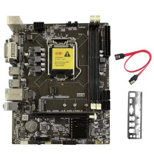 Kit de Placa Base HNB85 LGA1150 DDR3 HD+VGA+DVI Gigabit Ethernet M.2 NVME PCI Express 16X Placa Base de Escritorio HNB85