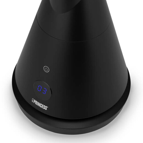 Princess Princess Black Smart Heating and Cooling Tower Fan, App Controlled, 2000W 2